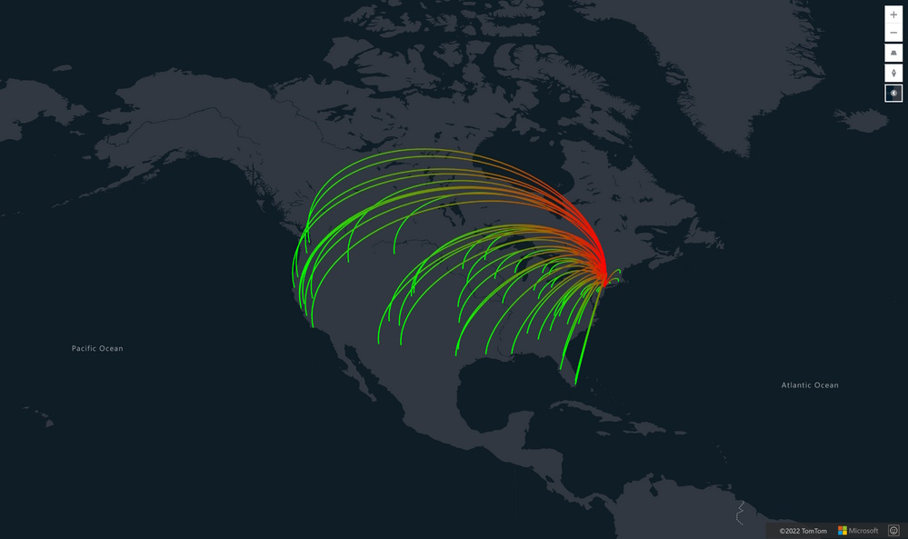 Arc Layer in 3D /add-a-custom-webgl-layer-to-azure-maps/arc-layer.jpg