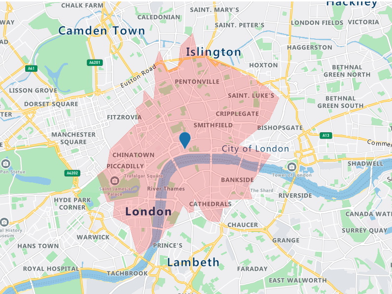 isochrone in London /isochrone/london.jpg